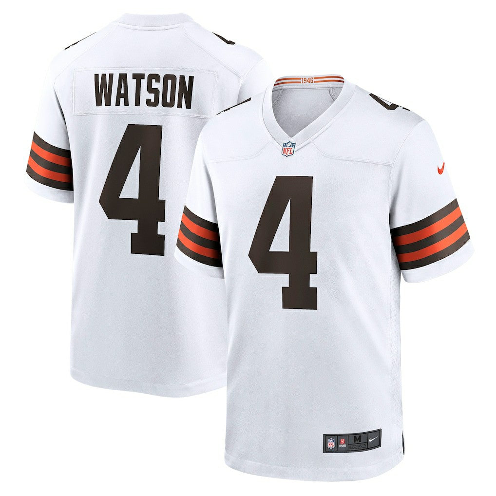 Deshaun Watson Cleveland Browns Game Jersey - White