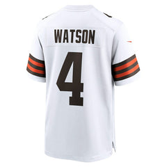 Deshaun Watson Cleveland Browns Game Jersey - White