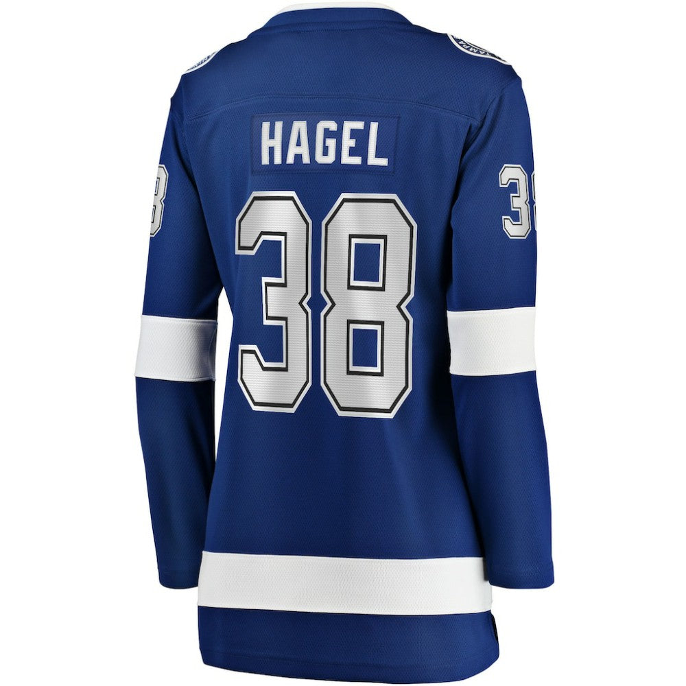 Brandon Hagel Tampa Bay Lightning Fanatics Women's Home Breakaway Player Jersey Blue