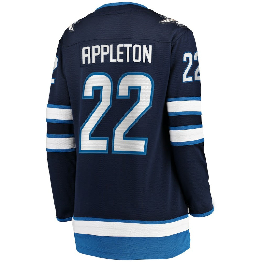 Mason Appleton Winnipeg Jets Fanatics Women's Home Breakaway Jersey Navy