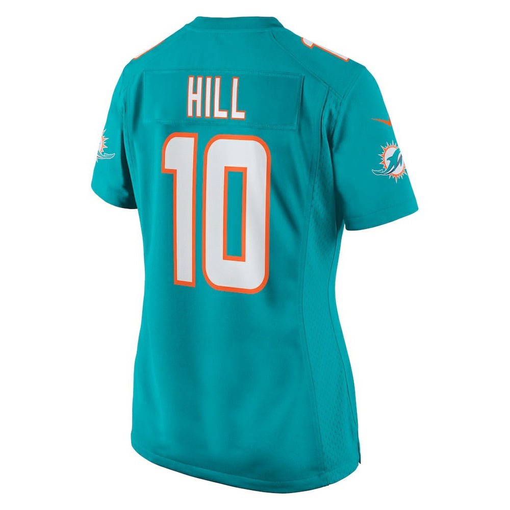 Tyreek Hill Miami Dolphins Women's Player Jersey - Aqua