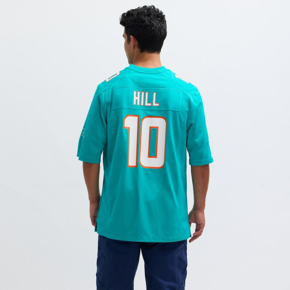 Tyreek Hill Miami Dolphins Game Jersey - Aqua