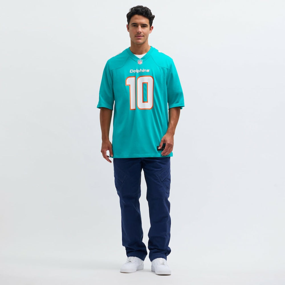 Tyreek Hill Miami Dolphins Game Jersey - Aqua