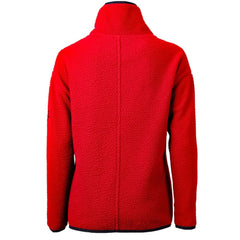 Philadelphia Phillies Cutter & Buck Women's Cascade Eco Sherpa Fleece Quarter-Zip Pullover Jacket Red