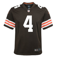 Deshaun Watson Cleveland Browns Youth Game Jersey - Brown