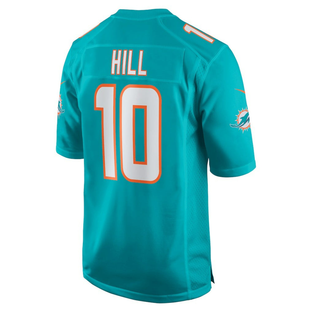 Tyreek Hill Miami Dolphins Youth Game Jersey - Aqua