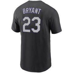 Kris Bryant Colorado Rockies Name & Number T-Shirt Black | Nike