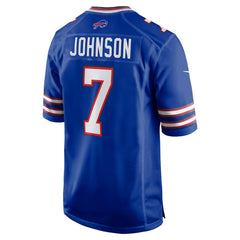 Taron Johnson Buffalo Bills Game Jersey - Royal