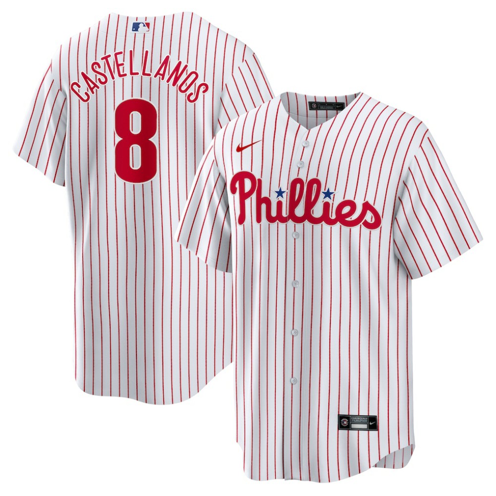 Nick Castellanos Philadelphia Phillies Replica Player Jersey White | Nike