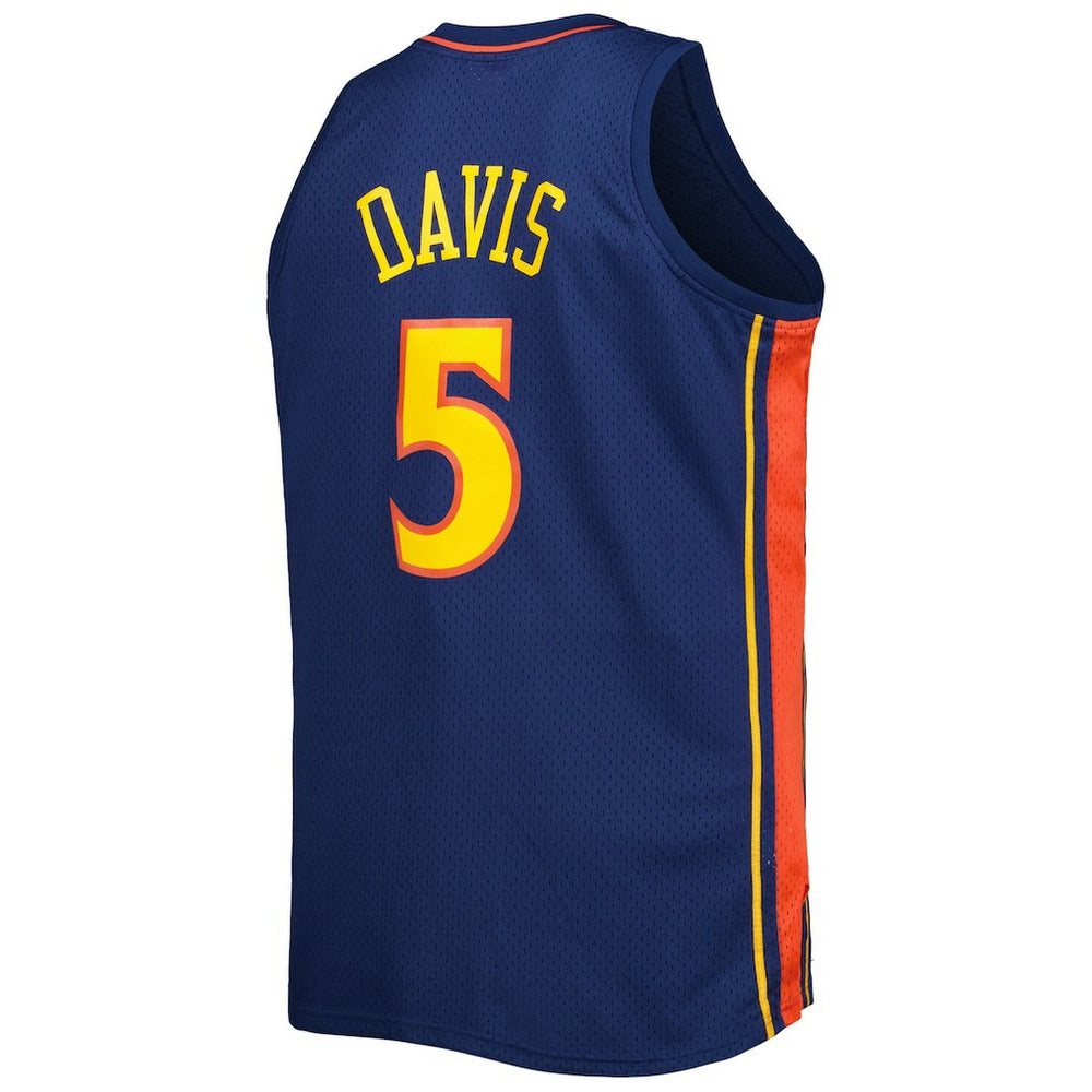 Baron Davis Golden State Warriors Big & Tall Hardwood Classics 2006/07 Swingman Jersey sale - Navy