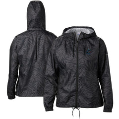 Miami Marlins Women's Flash Forward Full-Zip Windbreaker Jacket Black | Columbia
