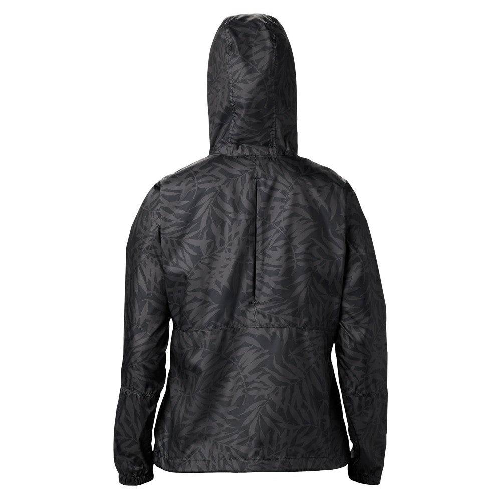 Miami Marlins Women's Flash Forward Full-Zip Windbreaker Jacket Black | Columbia