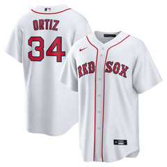 David Ortiz Boston Red Sox Home Replica Player Jersey White | Nike