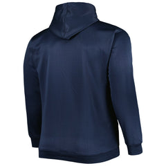 Cleveland Guardians Fade Sublimated Fleece Pullover Hoodie Navy