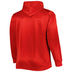 Cincinnati Reds Fade Sublimated Fleece Pullover Hoodie Red