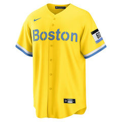 David Ortiz Boston Red Sox Retired Player City Connect Replica Jersey Gold | Nike
