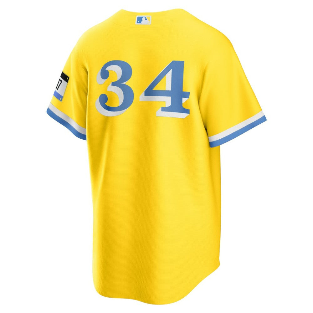 David Ortiz Boston Red Sox Retired Player City Connect Replica Jersey Gold | Nike