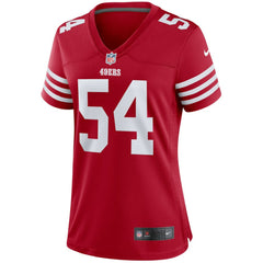 Fred Warner San Francisco 49ers Women's Player Jersey - Scarlet