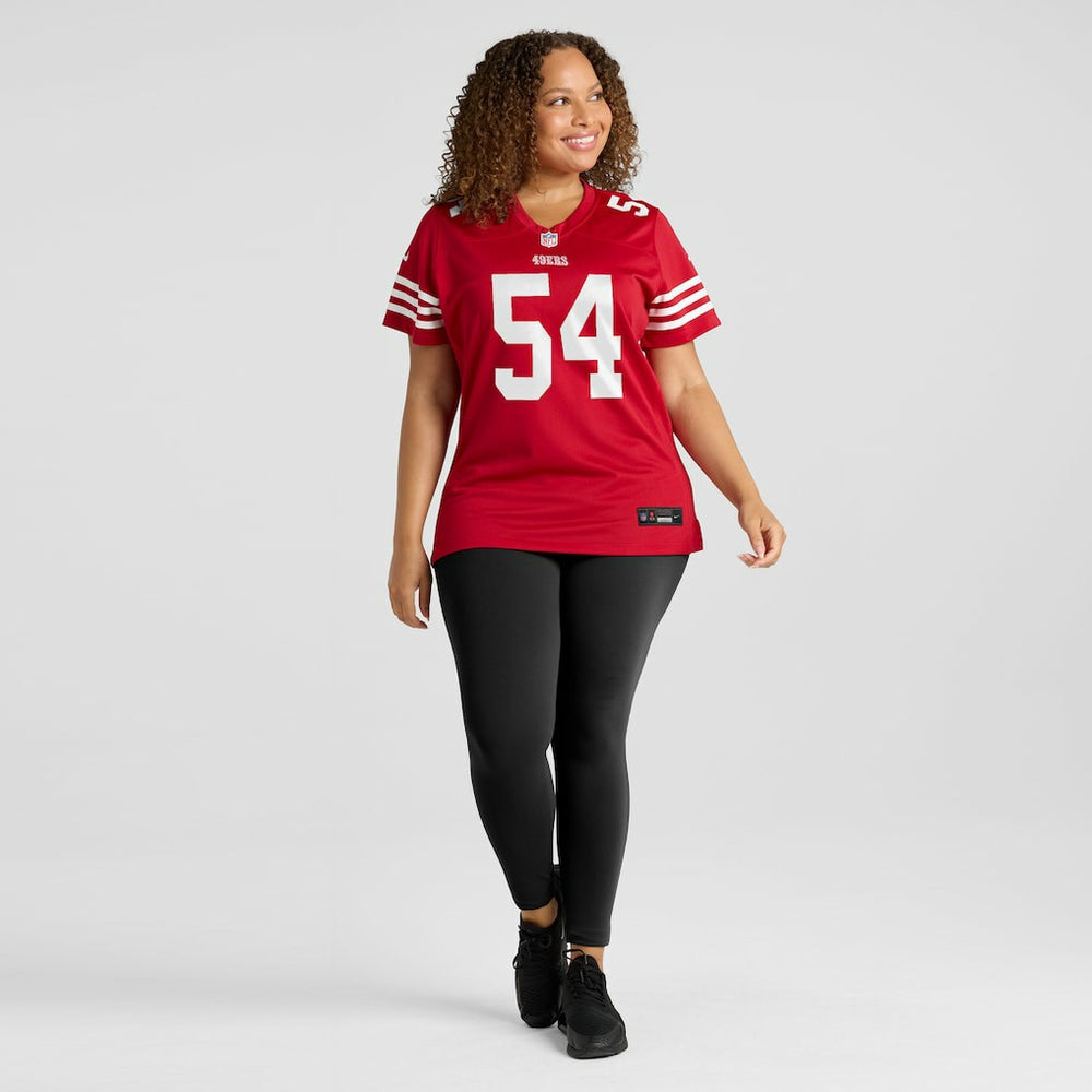 Fred Warner San Francisco 49ers Women's Player Jersey - Scarlet