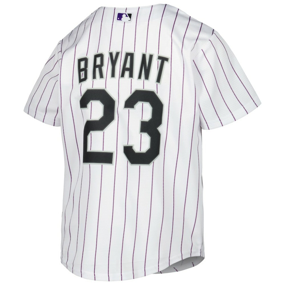 Kris Bryant Colorado Rockies Youth Alternate Replica Player Jersey White | Nike