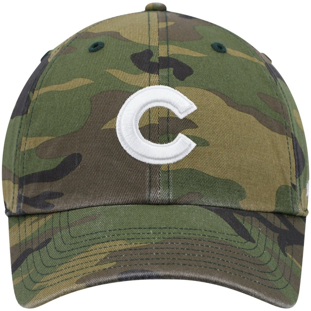 Chicago Cubs Clean Up Adjustable Hat Camo | 47 brand