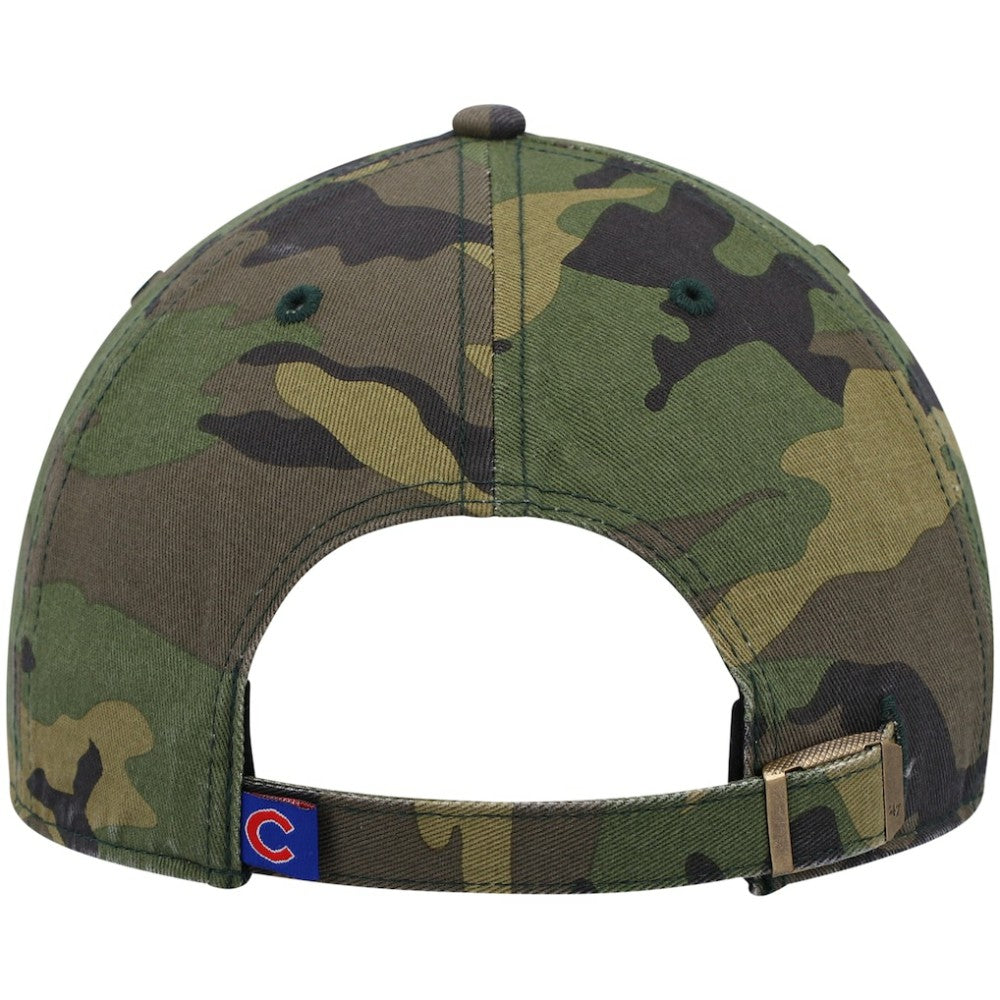 Chicago Cubs Clean Up Adjustable Hat Camo | 47 brand