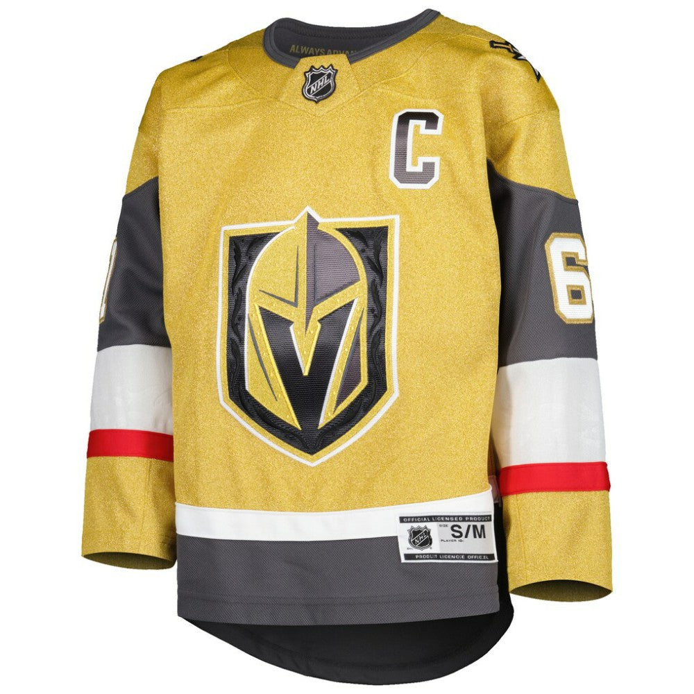 Mark Stone Vegas Golden Knights Youth Home Captain Patch Premier Player Jersey Gold