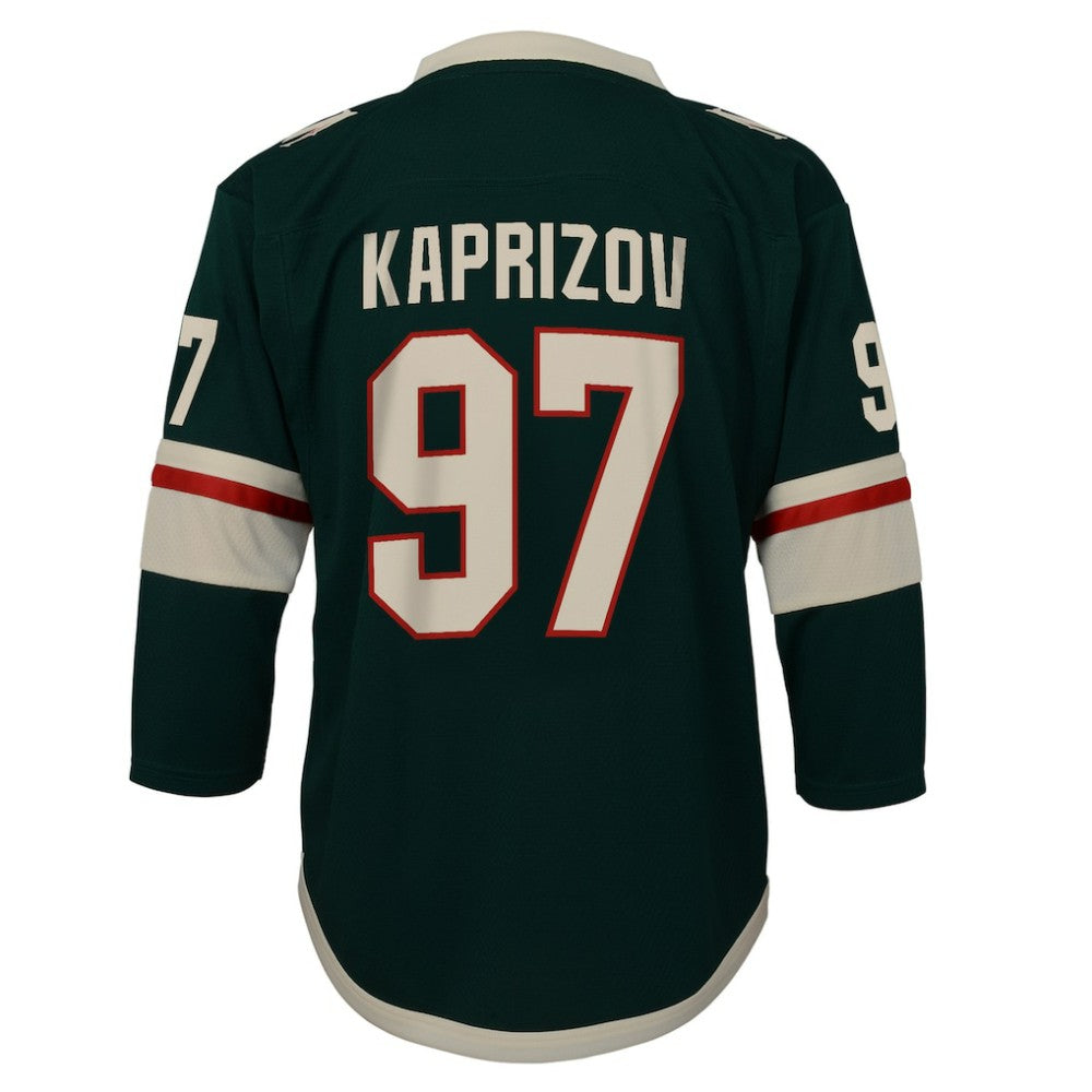 Kirill Kaprizov Minnesota Wild Youth Home Replica Player Jersey Green