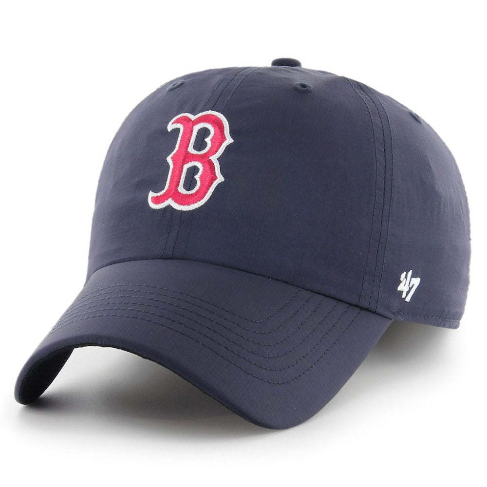 Boston Red Sox Running Clean Up Adjustable Hat Navy | 47 brand