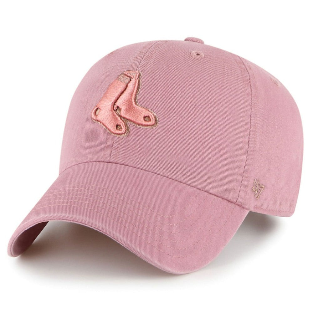 Boston Red Sox Women's Clean Up Adjustable Hat Pink | 47 brand