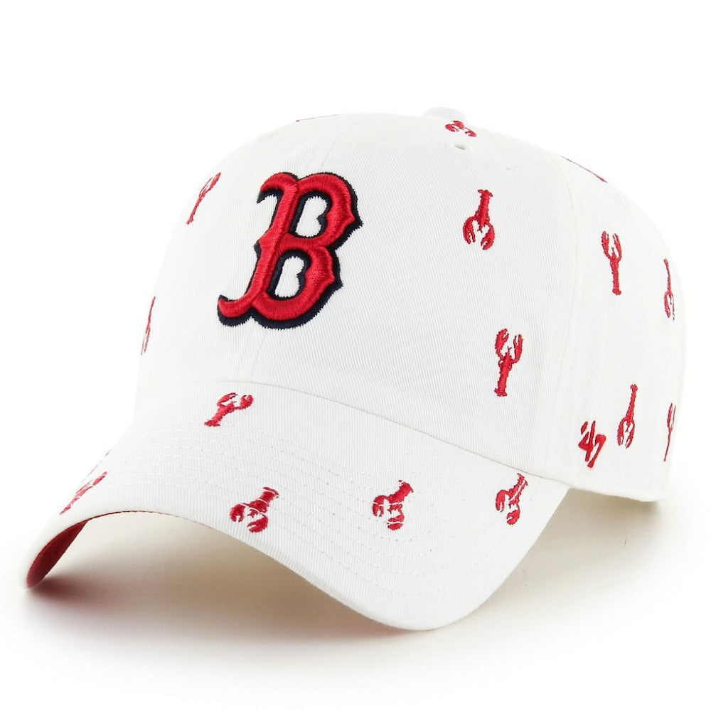 Boston Red Sox Women's Clean Up Adjustable Hat White | 47 brand