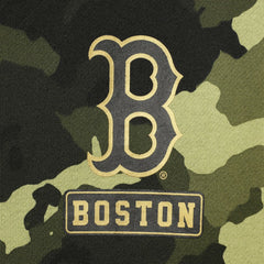 Boston Red Sox Women's 2022 MLB Armed Forces Day Camo Full-Zip Hoodie Green | New Era