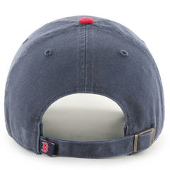 Boston Red Sox Youth Clean Up Team Logo Adjustable Hat Navy | 47 brand