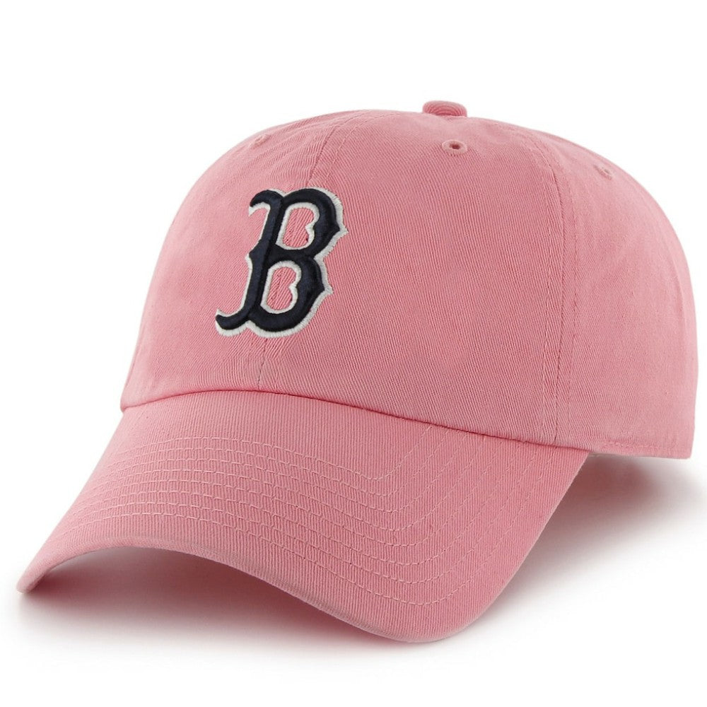 Boston Red Sox Youth Clean Up Adjustable Hat Pink | 47 brand