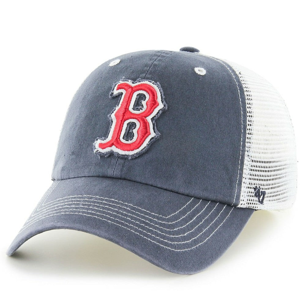 Boston Red Sox Blue Mountain Trucker Flex Hat Navy | 47 brand