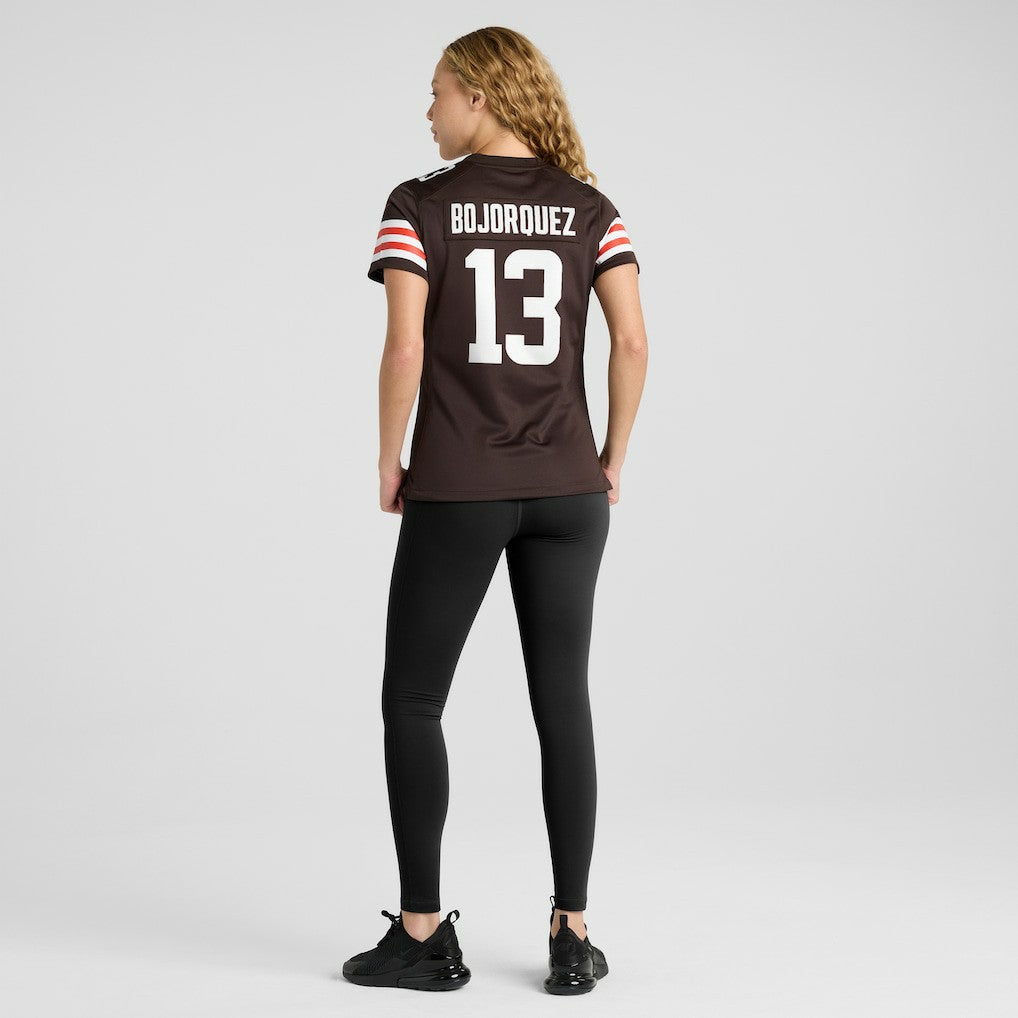 Corey Bojorquez Cleveland Browns Women's Game Jersey - Brown