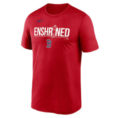 David Ortiz Boston Red Sox Legend Enshrined Performance T-Shirt Red | Nike