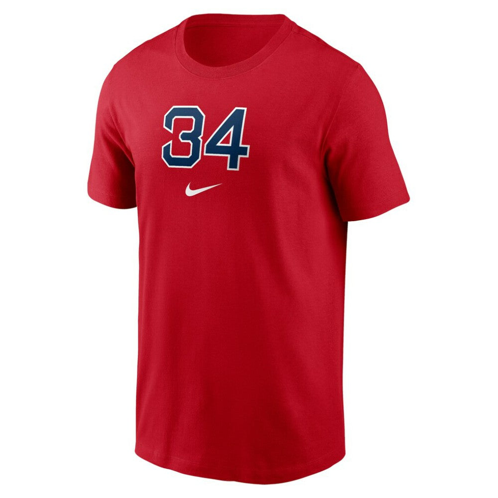 David Ortiz Boston Red Sox 2022 Hall of Fame Essential T-Shirt Red | Nike