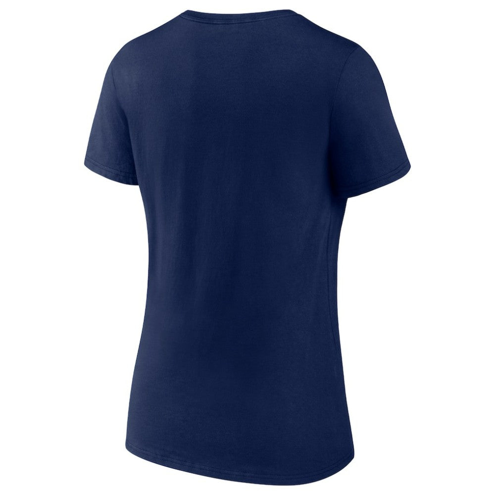 David Ortiz Boston Red Sox Women's Big Papi Graphic V-Neck T-Shirt Navy