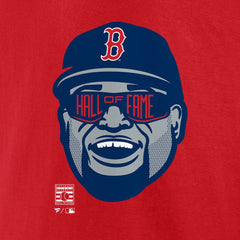 David Ortiz Boston Red Sox Hall of Fame T-Shirt Red