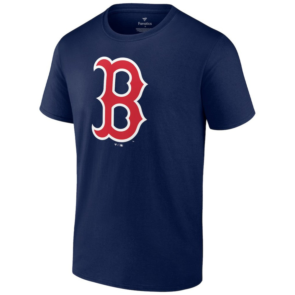 David Ortiz Boston Red Sox Logo Graphic T-Shirt Navy