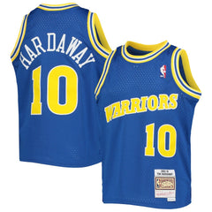 Tim Hardaway Golden State Warriors Youth 1990/91 Hardwood Classics Swingman Jersey sale - Royal