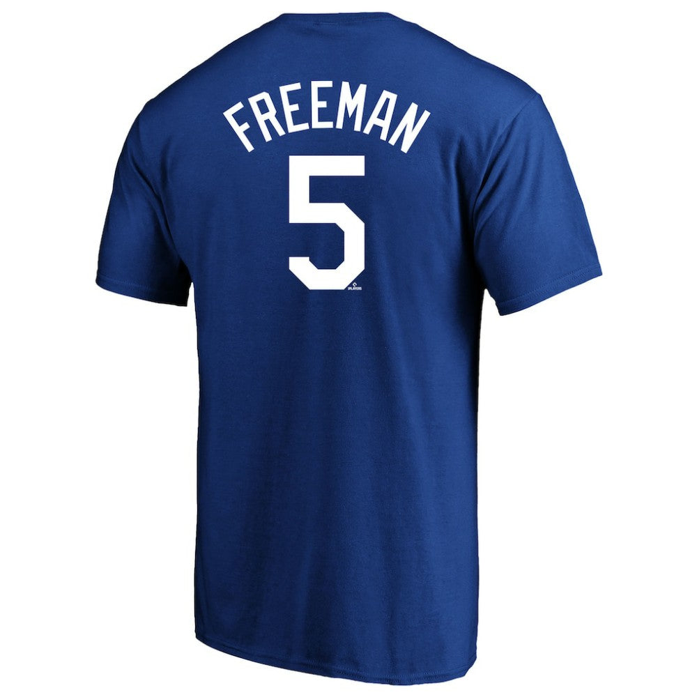 Freddie Freeman Los Angeles Dodgers Big & Tall Name & Number T-Shirt Royal