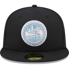 Chicago White Sox 50th Anniversary 1983 MLB All-Star Game Lavender Undervisor 59FIFTY Fitted Hat Navy | New Era