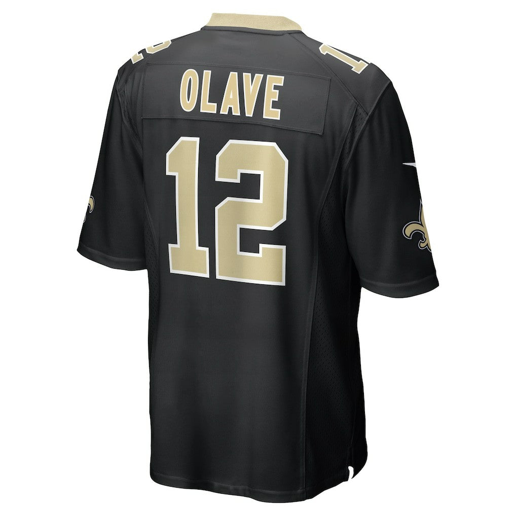 Chris Olave New Orleans Saints Player Game Jersey - Black