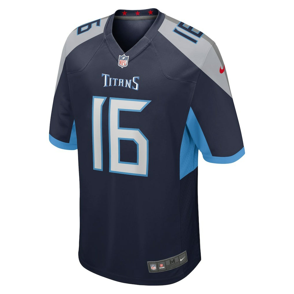 Treylon Burks Tennessee Titans Player Game Jersey - Navy