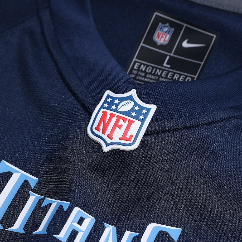 Treylon Burks Tennessee Titans Player Game Jersey - Navy