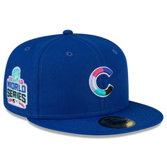 Chicago Cubs 2016 World Series Polar Lights 59FIFTY Fitted Hat Royal | New Era