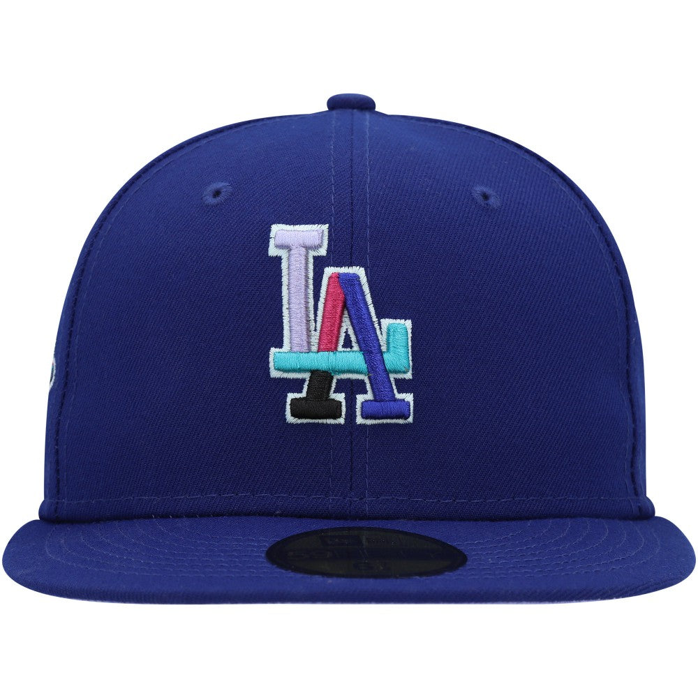 Los Angeles Dodgers 1988 World Series Polar Lights 59FIFTY Fitted Hat Royal | New Era