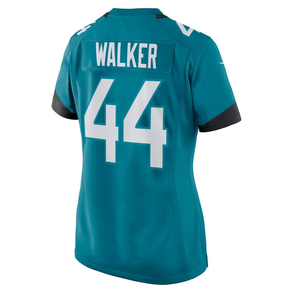 Travon Walker Jacksonville Jaguars Women's Player Jersey - Teal